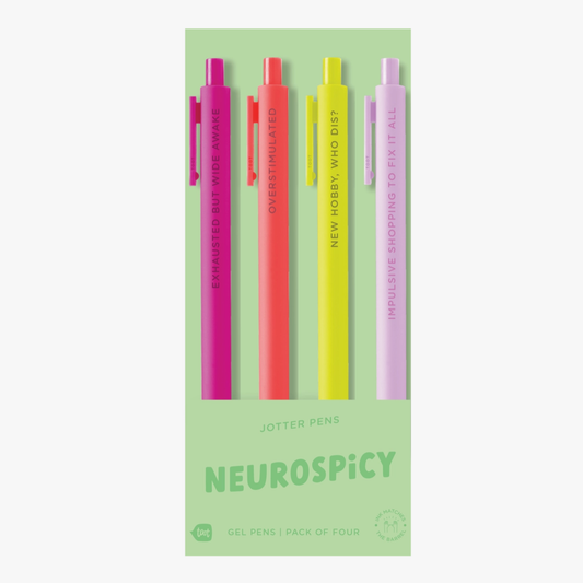 Neurospicy Jotter Pen Set