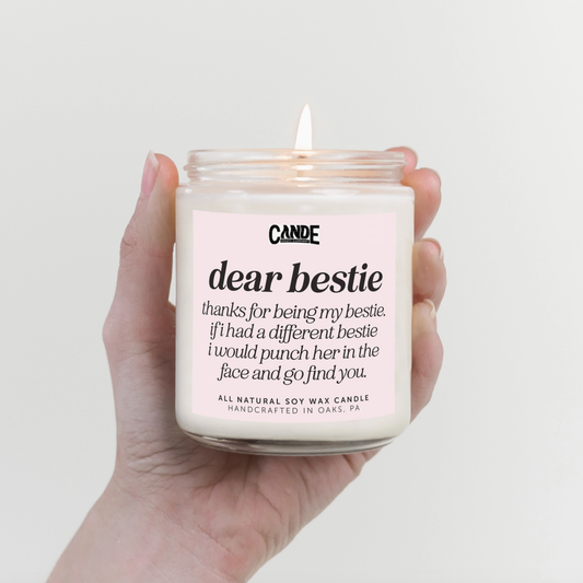 Dear Bestie Candle