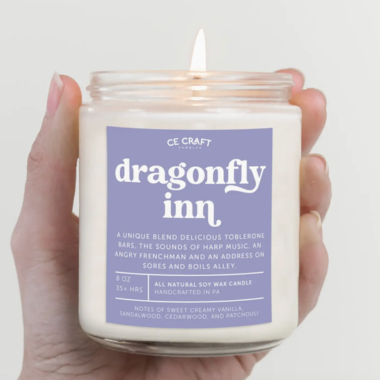 Dragonfly Inn Candle