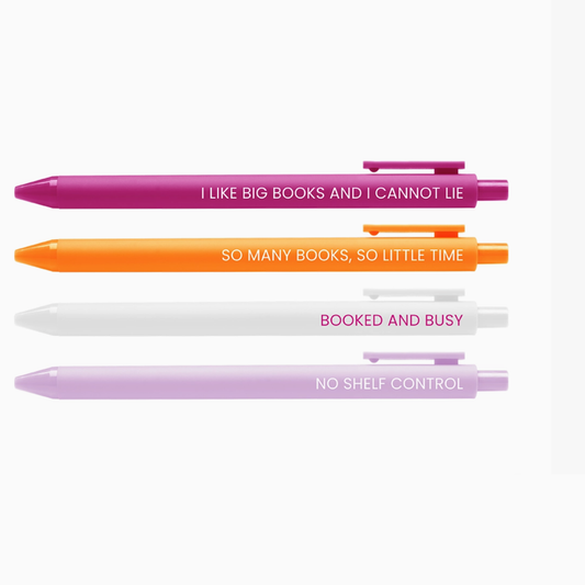 Book Lover Jotter Pen Set