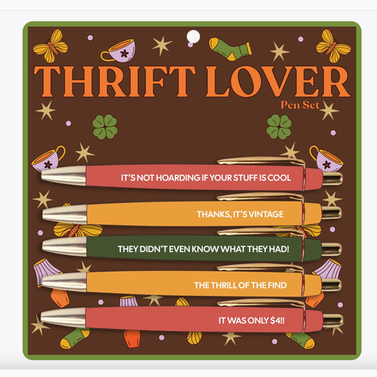 Thrift Lover Pen Set