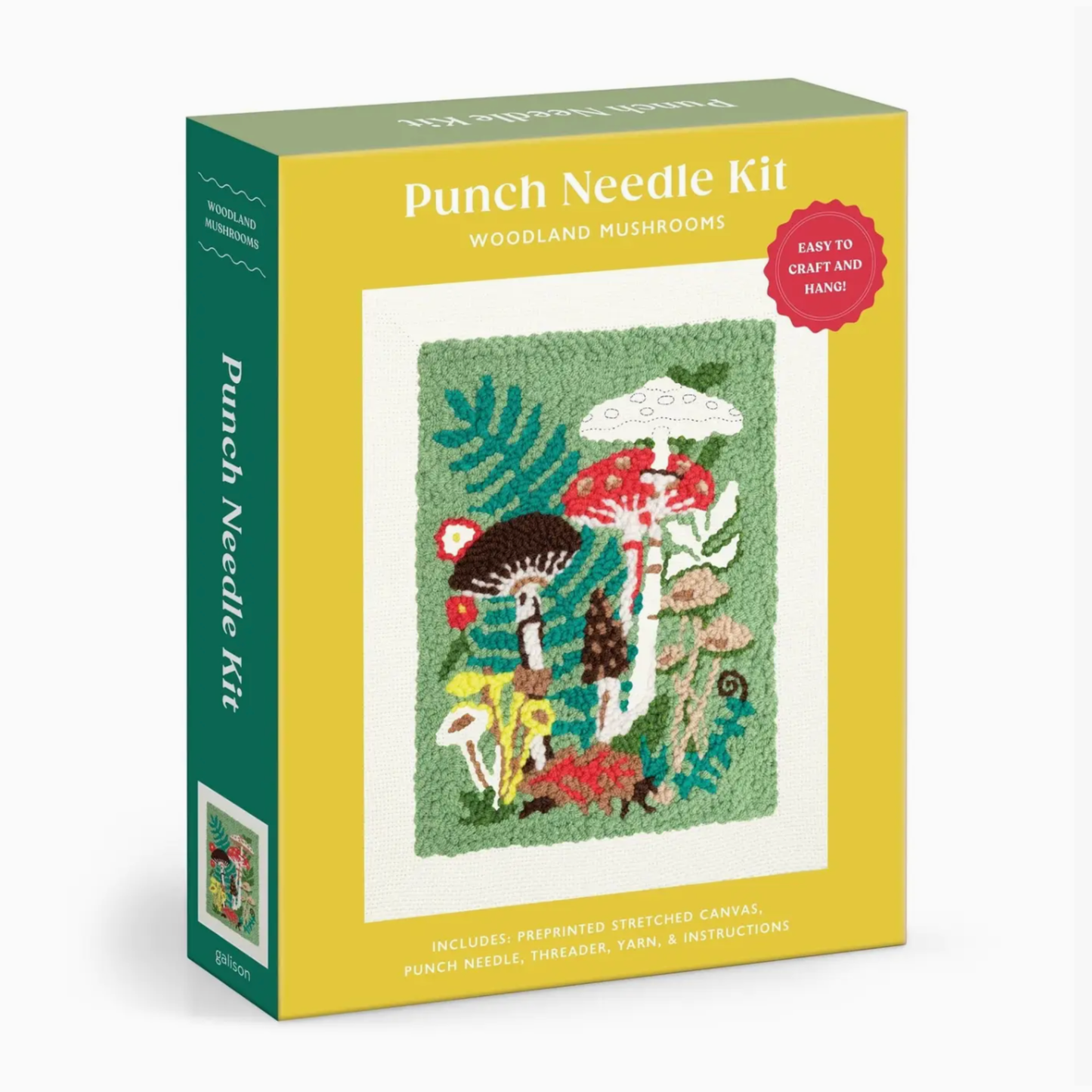 Mushroom Punch Needle Kit