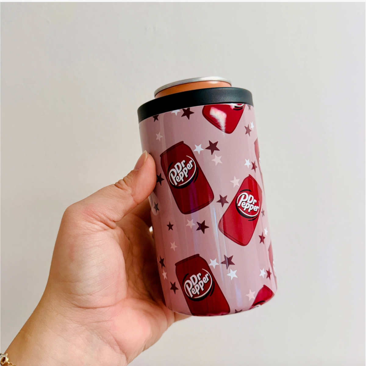 12 oz Can Cooler, Dr. Pepper Lover