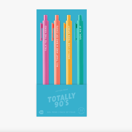 Totally 90's Jotter Pen Set
