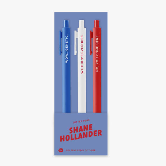 Heated Rivalry- Shane Hollander Jotter Pen Set