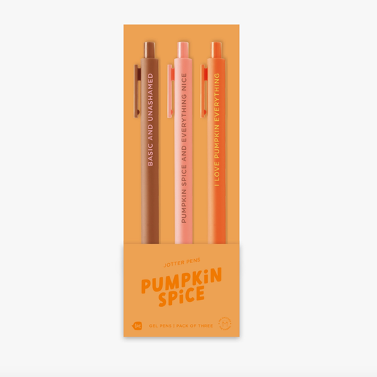 Pumpkin Spice Jotter Pen Set