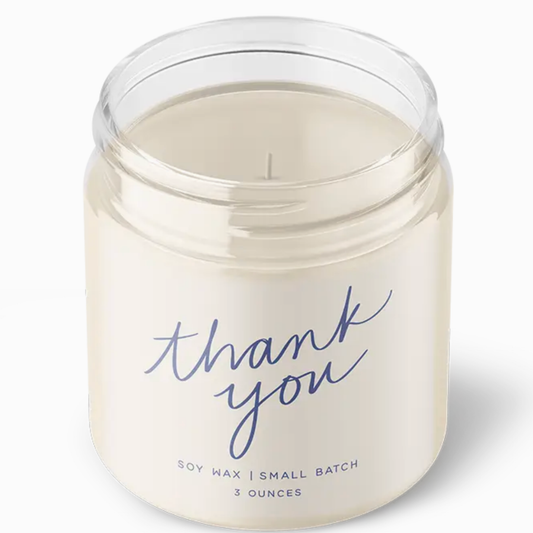 Thank You Petite Candle