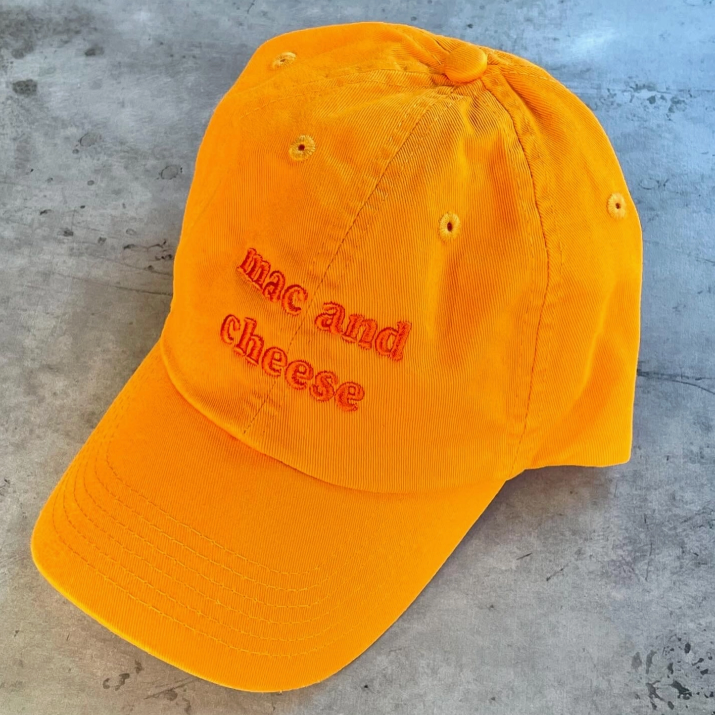 Mac & Cheese Baseball Hat