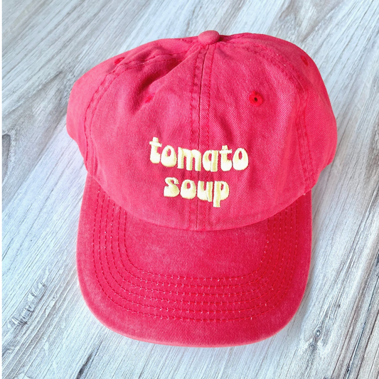 Tomato Soup Baseball Hat