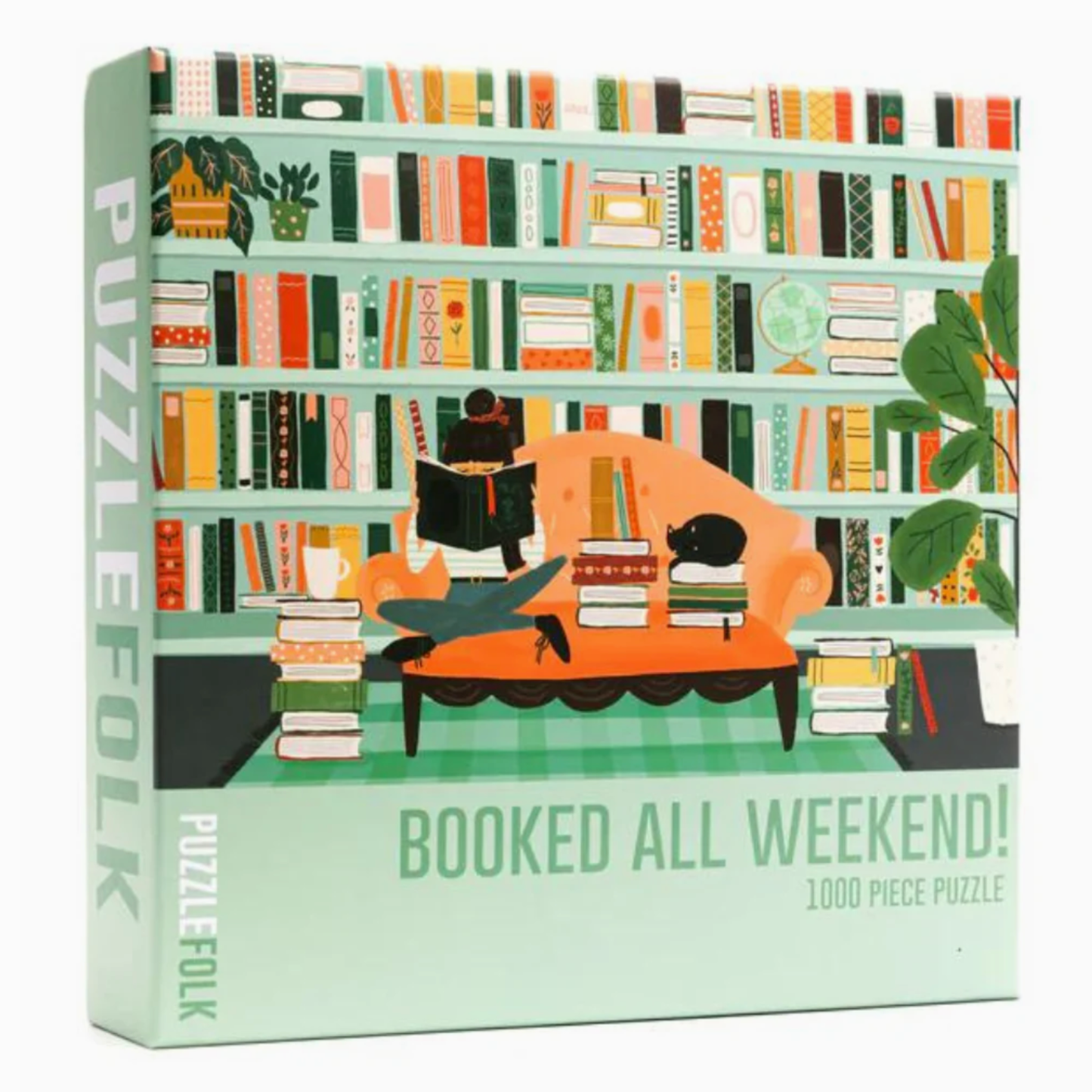 Booked All Weekend 1,000 Piece Book Puzzle