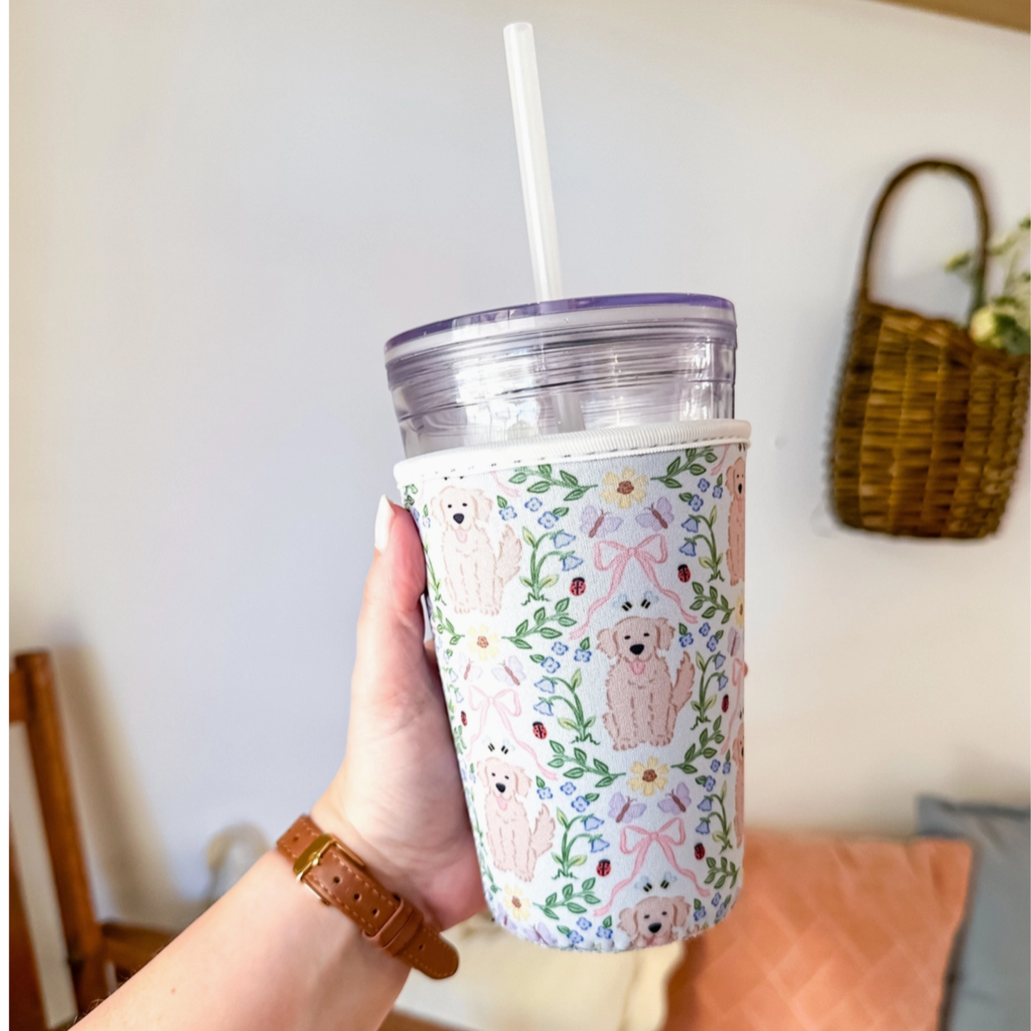 Golden Retrievers Drink Sleeve