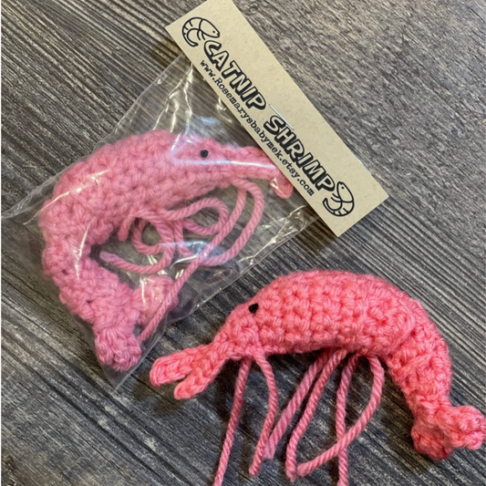 Shrimp Catnip Toy