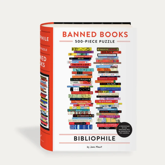Bibliophile Banned Books 500-Piece Puzzle