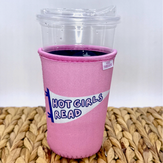 Hot Girls Read Drink Sleeve