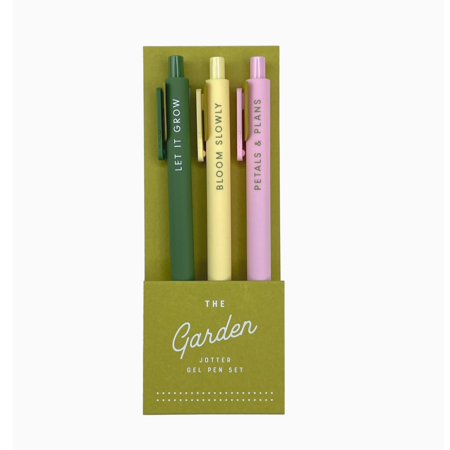 The Garden Gel Pen: Set of 3