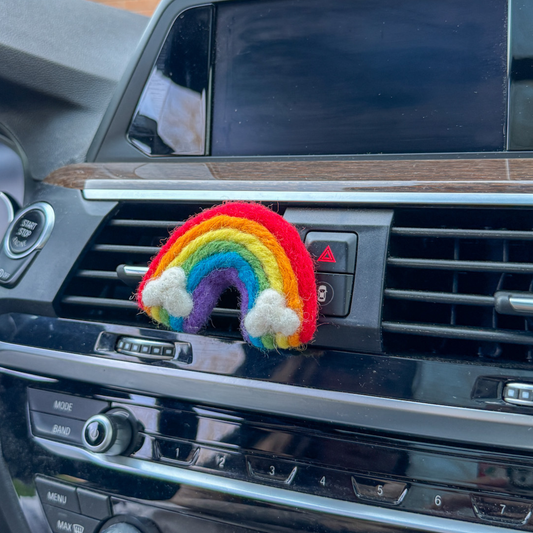 Rainbow Car Vent Clip