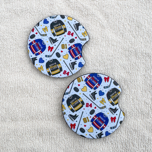 Heated Rivalry Car Coasters