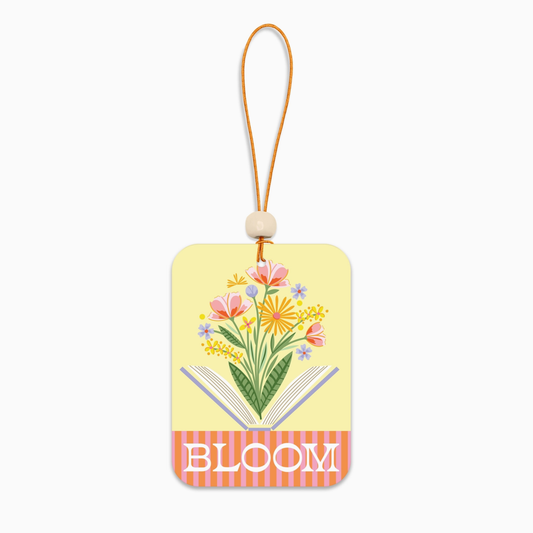Blooming Book Car Air Freshener- Set of 2