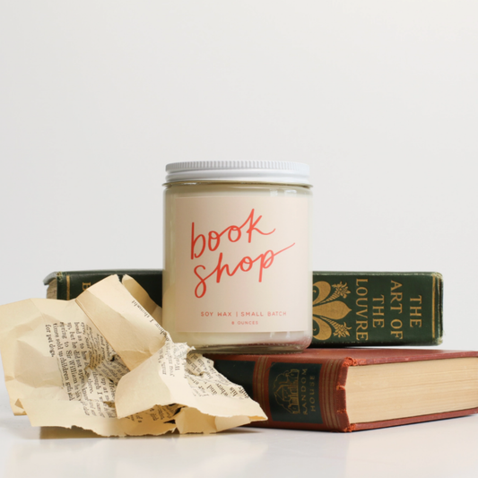 Book Shop Candle