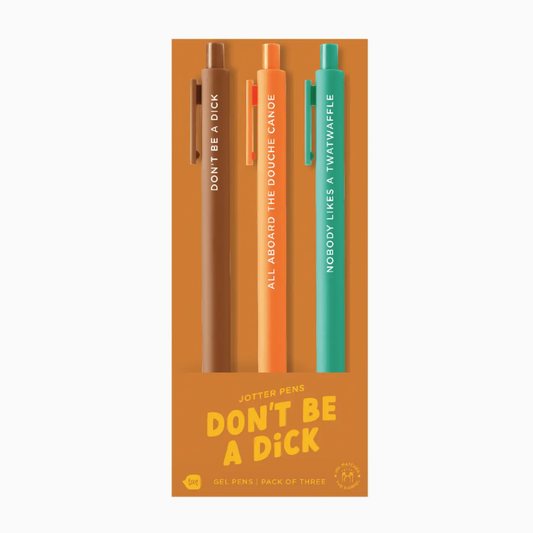 Don't Be A Dick Jotter Pen Set