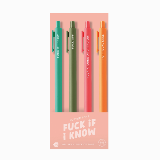 Fuck if I know Jotter Pen Set