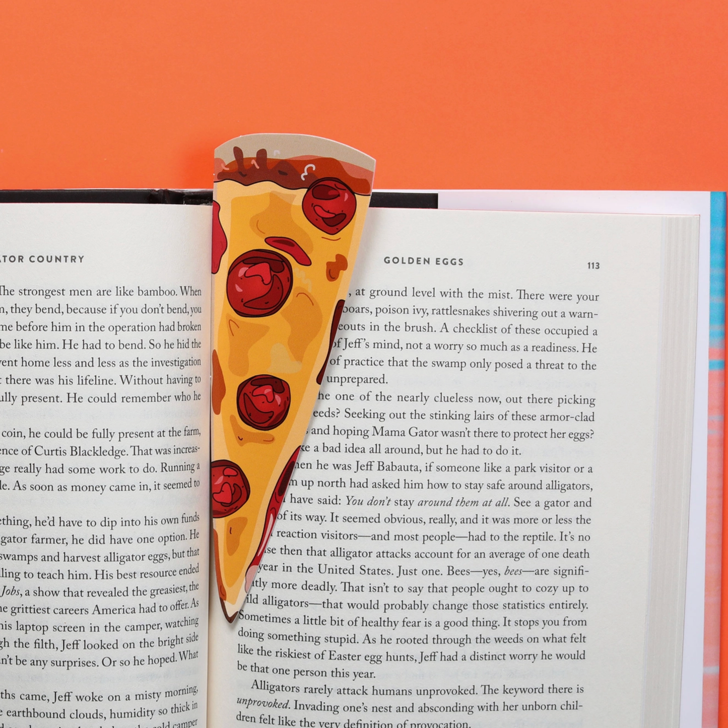 Pepperoni Pizza Bookmark