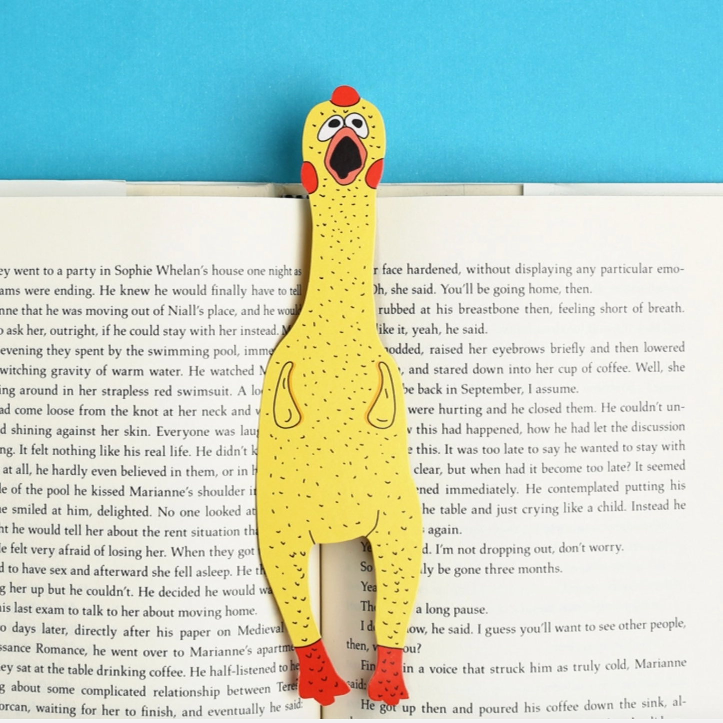 Rubber Chicken Bookmark