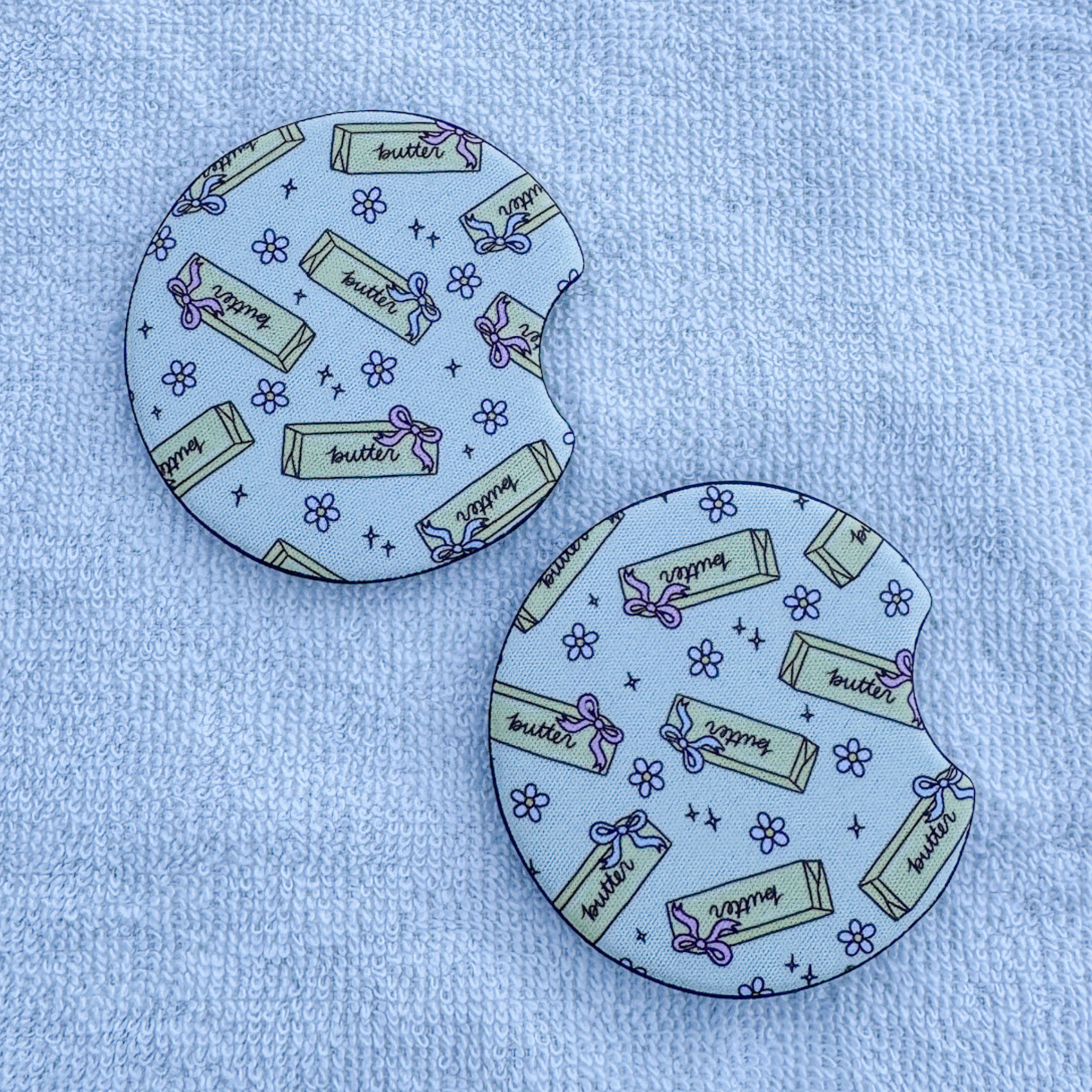 Butter Car Coasters
