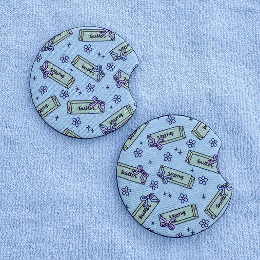Butter Car Coasters